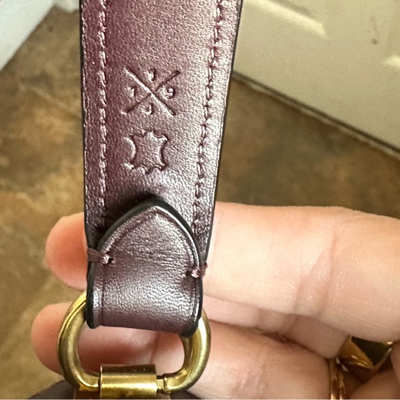 Coach 1941 Kisslock frame bag in oxblood - Picture 4 of 13